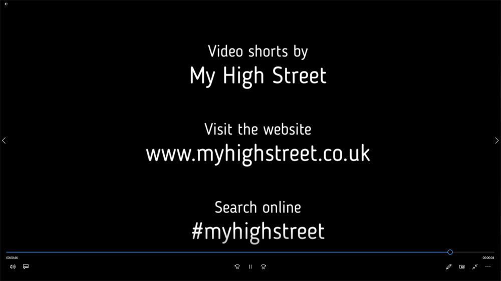 My High Street Video Shorts